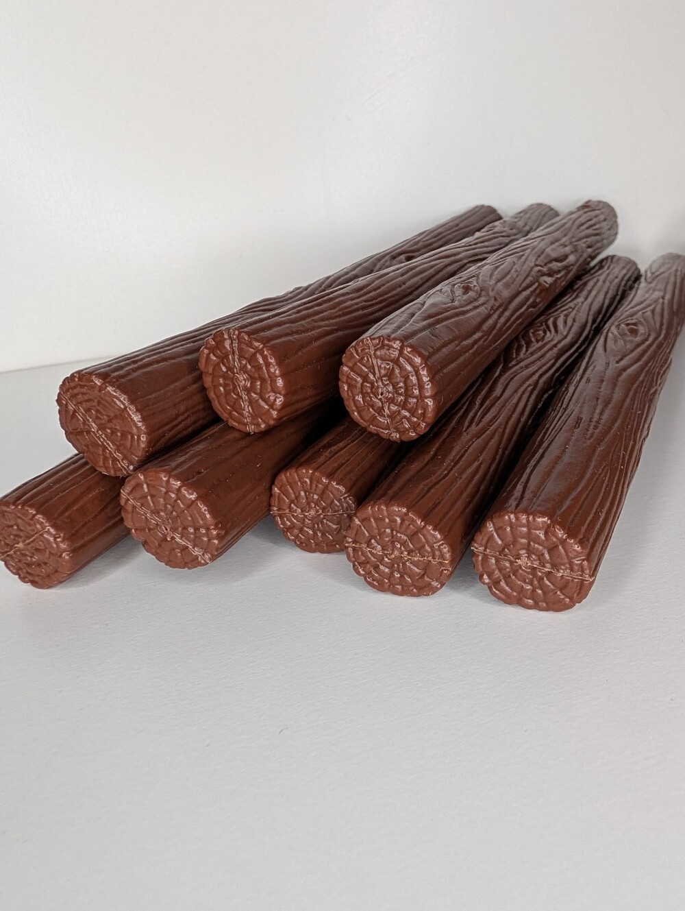 Scale G plastic Logs For Train Cargo Lot Of 8